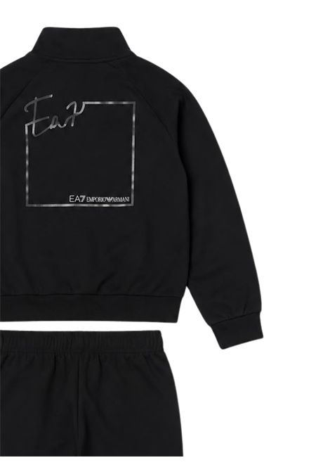 Completo bambina nero in cotone EMPORIO ARMANI | 7G000281NERO